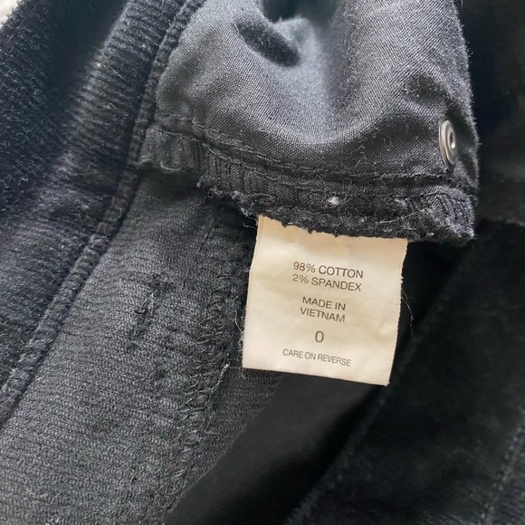 New York & Co Skinny Corduroy Black Pants - Picture 4 of 6